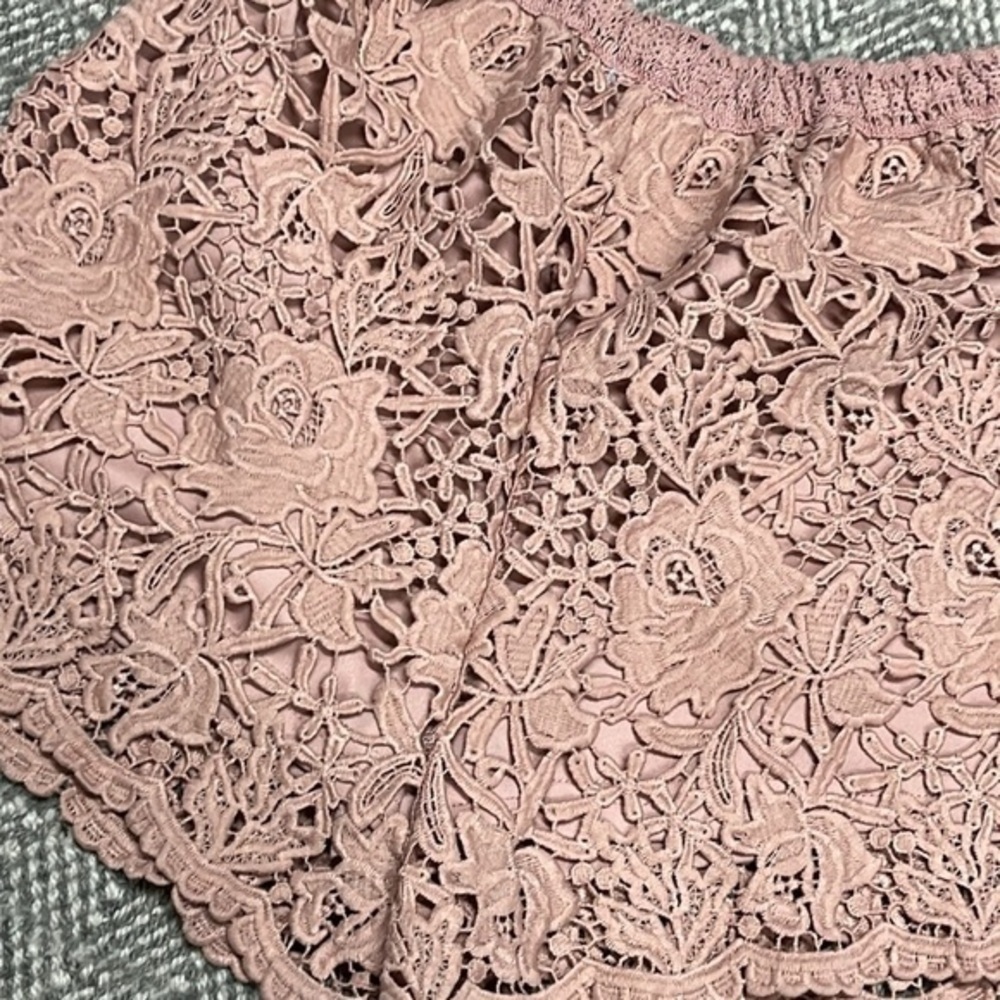She + Sky crochet lace shorts‎ size small - Picture 3 of 4